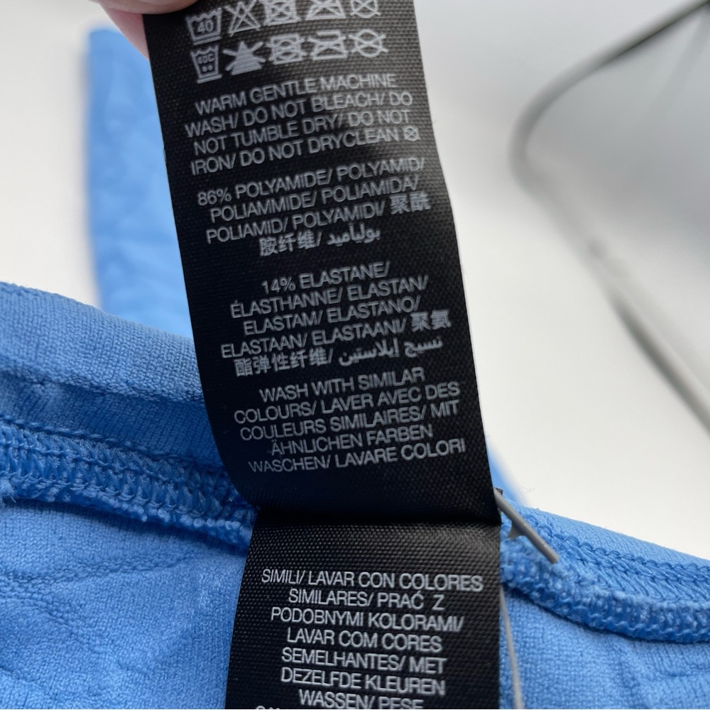 SWEATY BETTY Motion Jacquard 7/8 Leggings in Regatta Blue - Picture 9 of 11